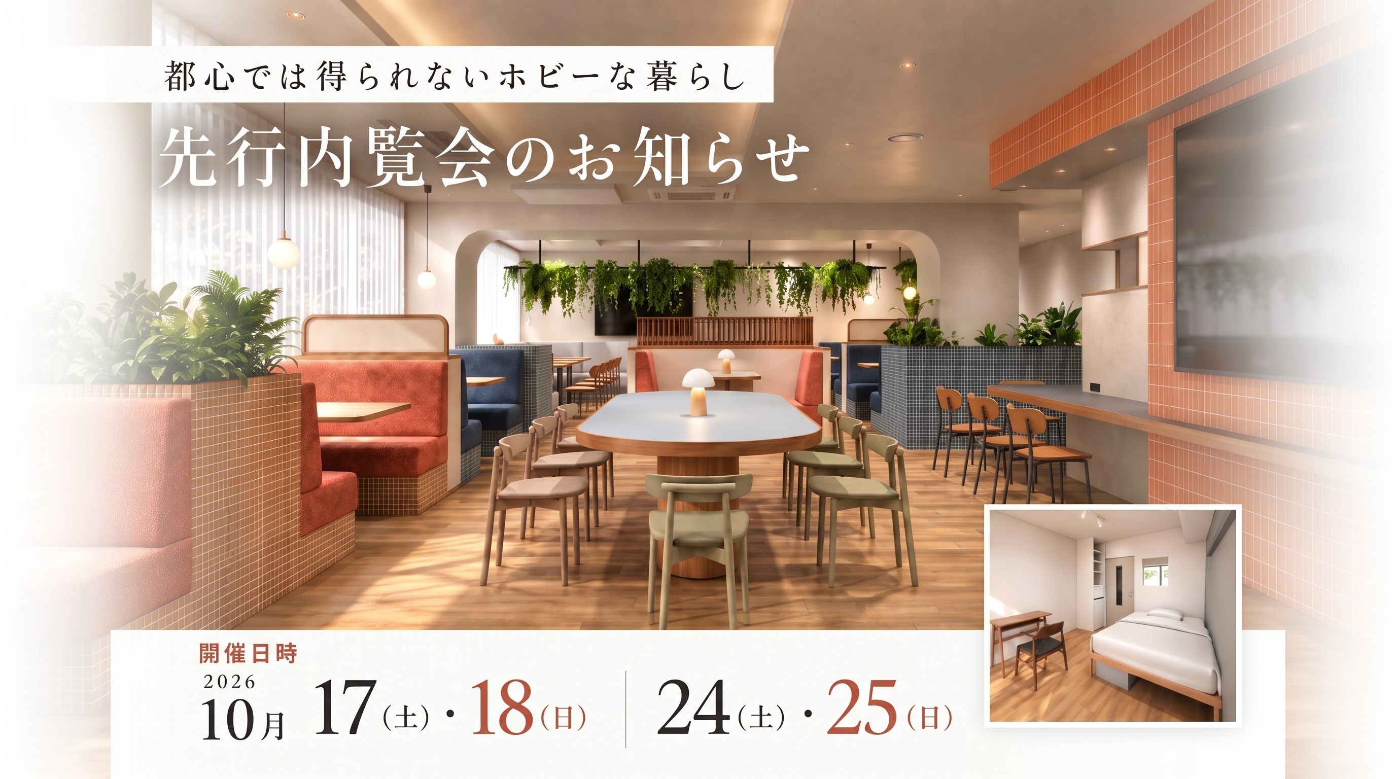 【「THE DAY⁺西船橋」OPEN】-先行内覧 申込受付開始-