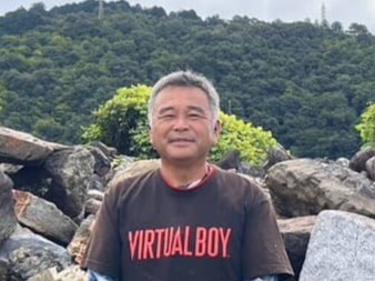 揖斐川庭石センター3代目