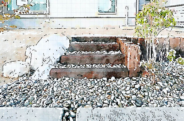 大垣・南一色の庭