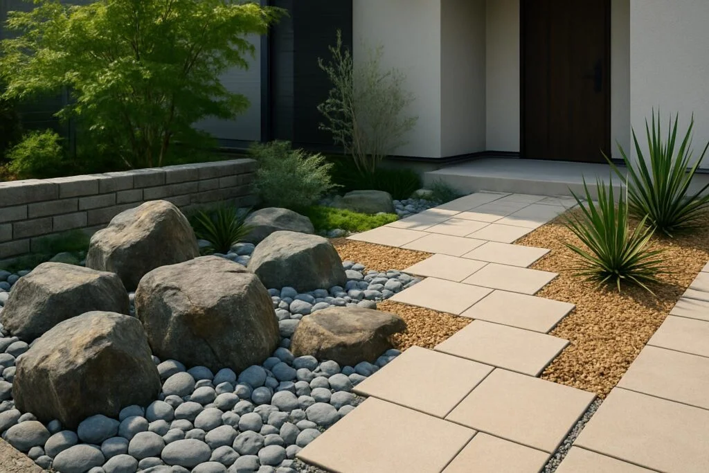 庭石でつくるおしゃれな庭アイデア大全｜テイスト別・場所別・色別