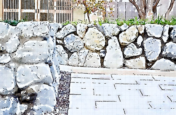 輪之内・四郷の庭