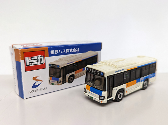 ミニカー　路線バス　トミカ トミカ 路線バス 2051号車（いすゞエルガ SCALE1/141） | 沿線で暮らす