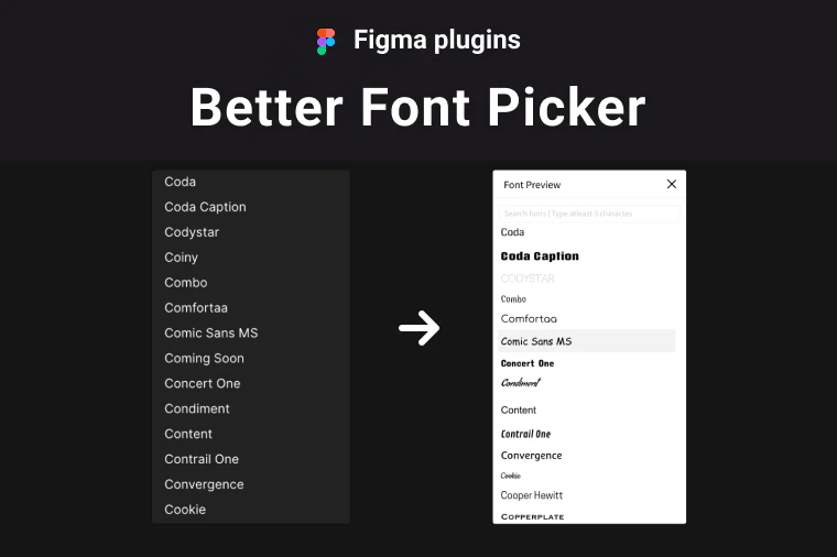 Figmaでフォント選びが簡単にできるプラグイン【Better Font Picker】