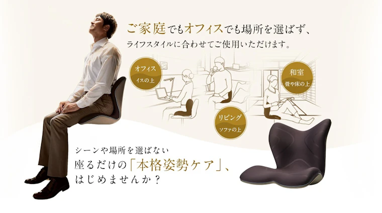 腰痛改善のため、姿勢矯正シートを購入してみた
