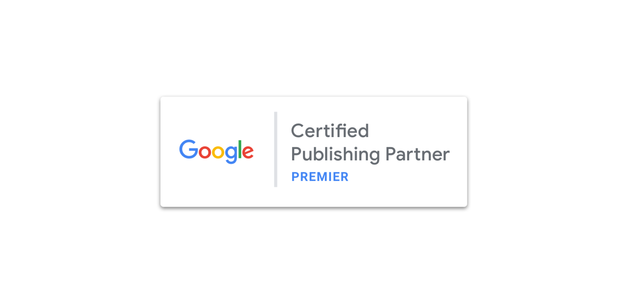 fluct、Googleのサイト運営者向け認定パートナーとして、 最上位のPremierパートナーに認定