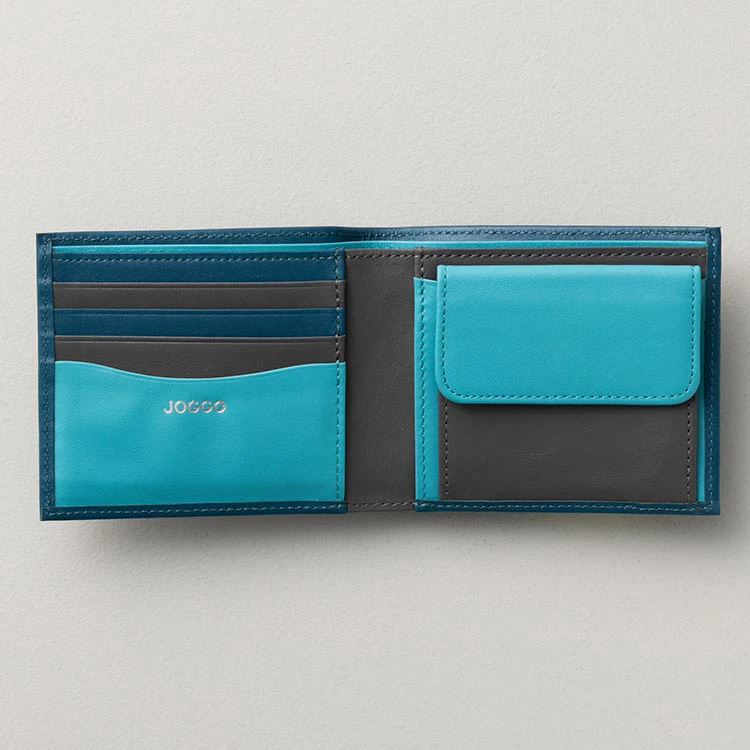 ２つ折り財布（小銭入れ付き）