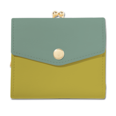 がま口２つ折り財布