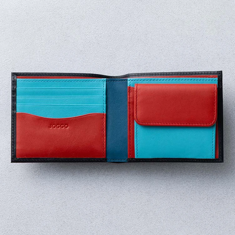 ２つ折り財布（小銭入れ付き）