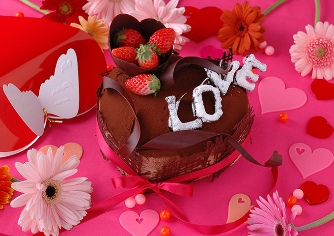 LOVEデコレーションケーキ