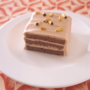 チョコレートキャラメルレアケーキ