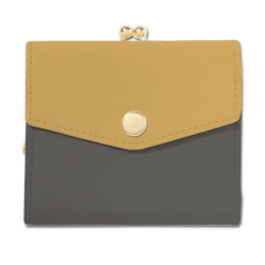 がま口２つ折り財布