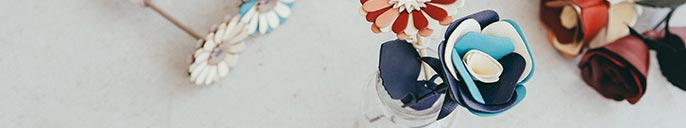 革の花・ブーケ