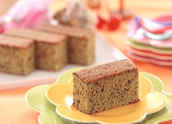 チョコンと抹茶ケーキ