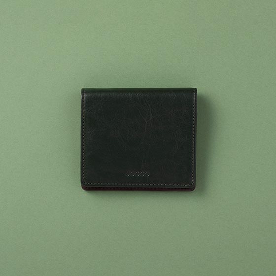 ２つ折りミニ財布