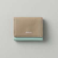 ３つ折りミニ財布（エンボス）