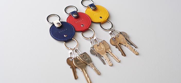 色をデザインするキーケース | オーダーメイド革製品「JOGGO」