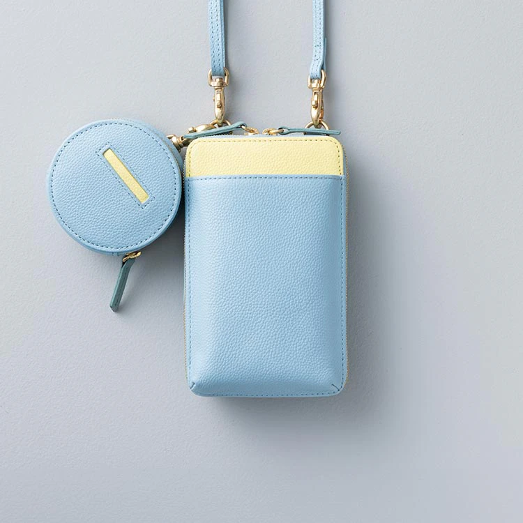 ポーチ付スマホショルダーバッグ