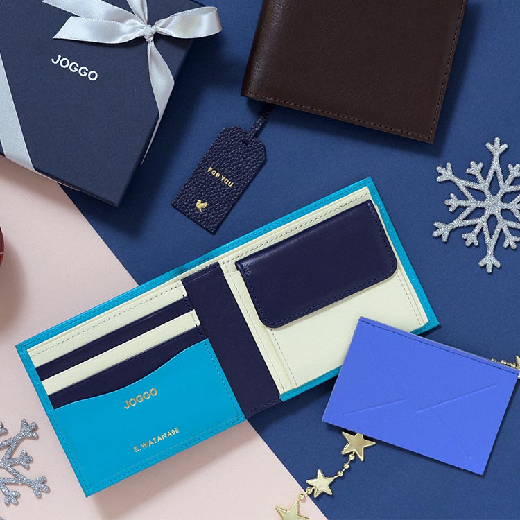 ２つ折り財布（小銭入れ付き）