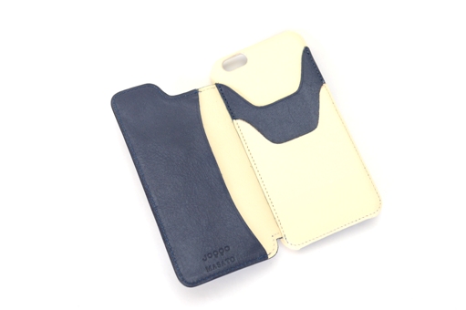 お客様がカスタマイズされた本革iPhone6ケース