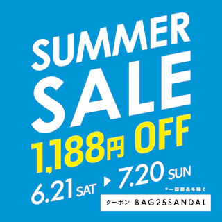 クーポンコード：BAG25SANDAL