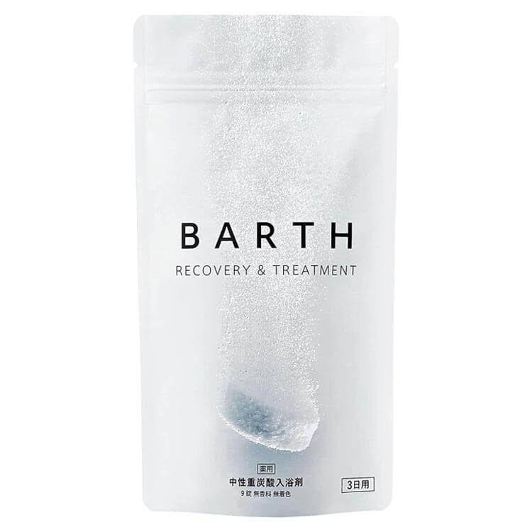 BARTH バース 中性重炭酸入浴剤 9錠入り