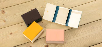 3つ折りミニ財布