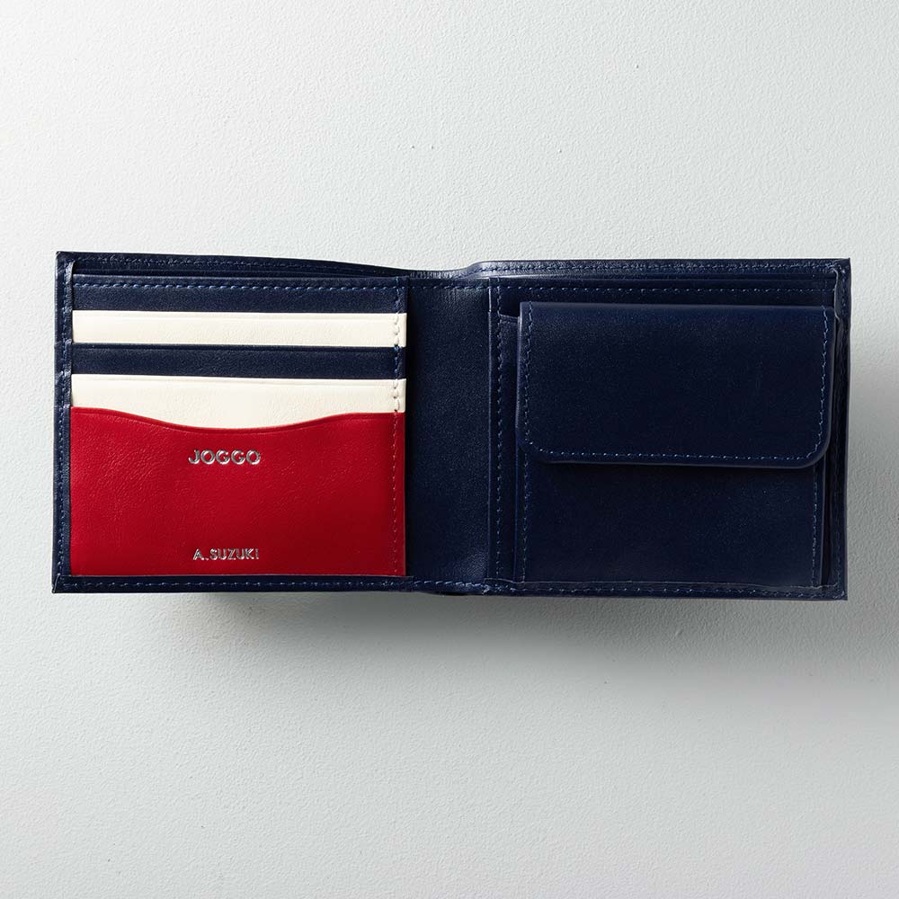 ２つ折り財布（小銭入れ付き）