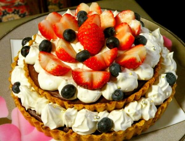 チョコレートタルト