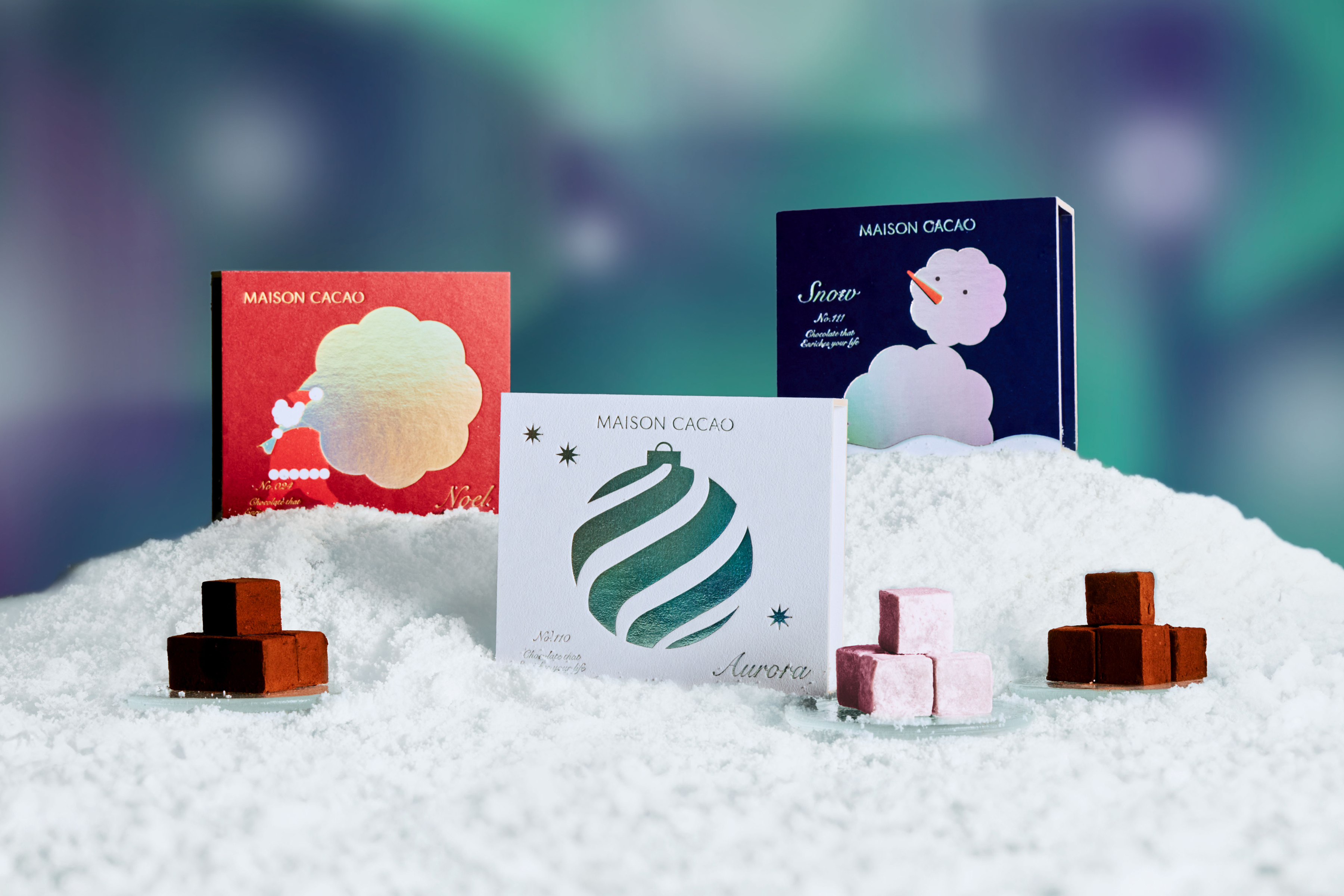 メゾンカカオのクリスマスコレクション【AURORA】11月13日より登場