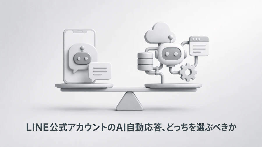 LINE公式アカウントのAI自動応答、導入費用の相場は？ 月3,000円の標準機能と外部構築10万〜500万円の分かれ目