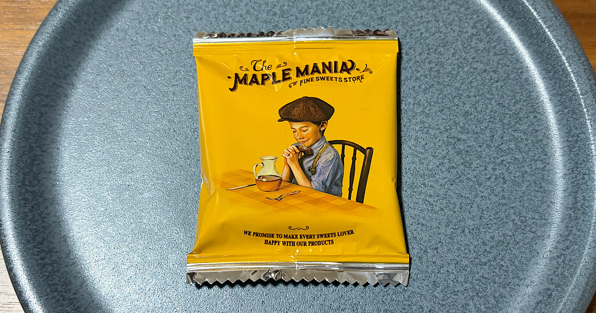 MAPLE MANIA「メープルバタークッキー」を実食レビュー。メープルの香りと軽やかな食感が楽しめる人気No.1焼菓子