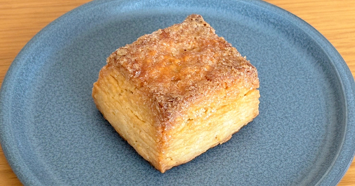 No.4のスコーンを実食レビュー！四角い見た目と控えめな甘さが魅力