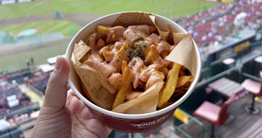 楽天モバイルパーク宮城で味わう「ポテト(明太マヨ)」を実食レビュー