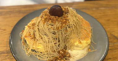 Espresso D Worksの栗モンブランパンケーキを実食レビュー