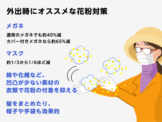 花粉に対して注意することはありますか アレルギー性鼻炎