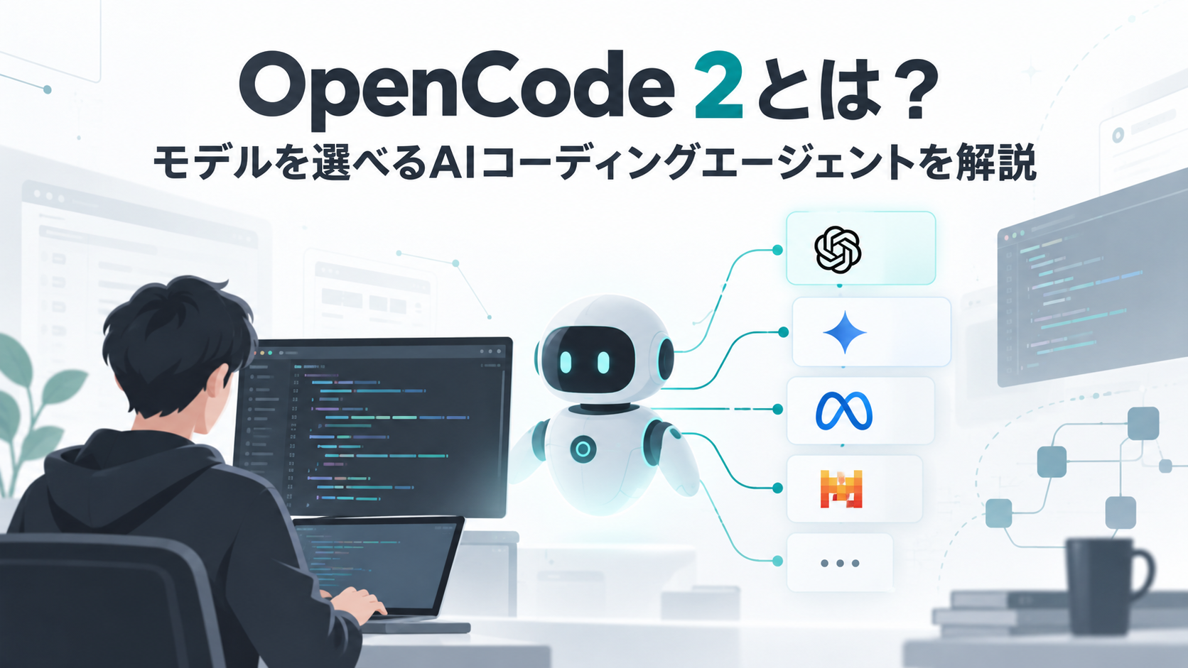 OpenCode 2とは？モデルを選べるAIコーディングエージェントを解説