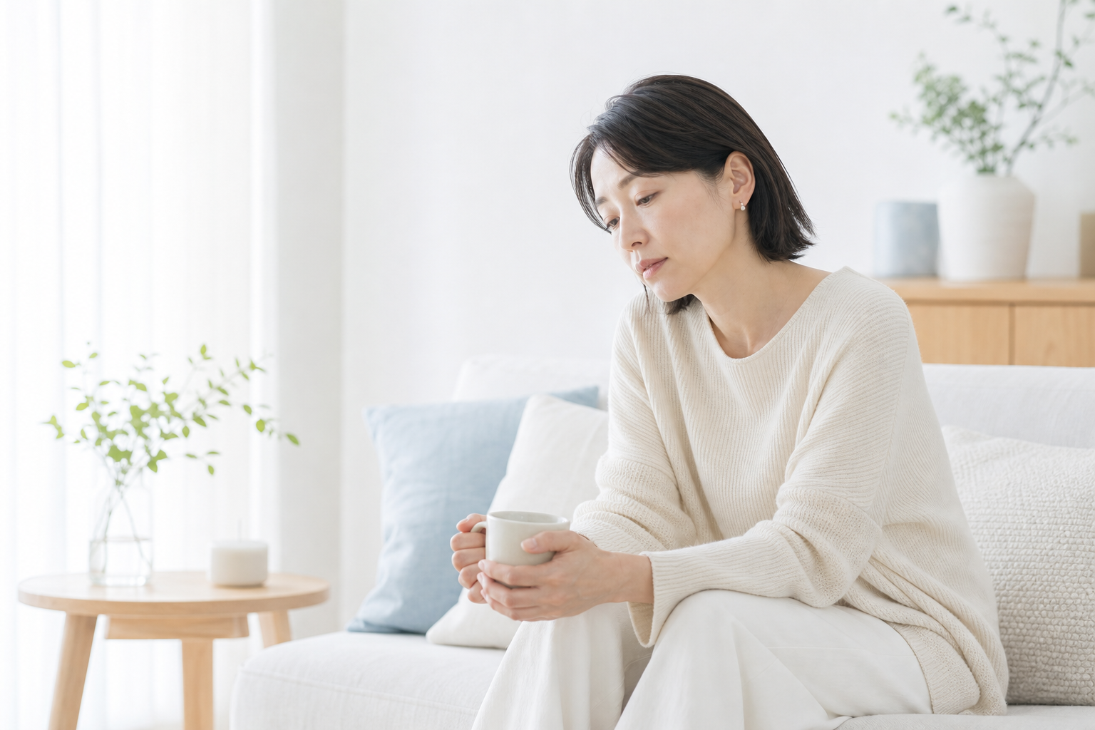 ストレスによる心身のコンディション変化を表したイメージ