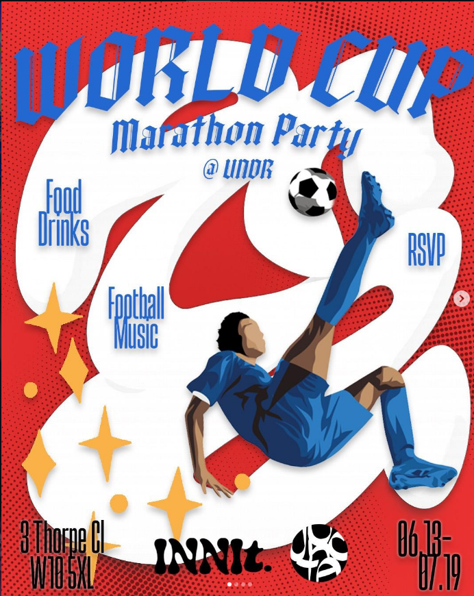 WORLD CUP MARATHON PARTY