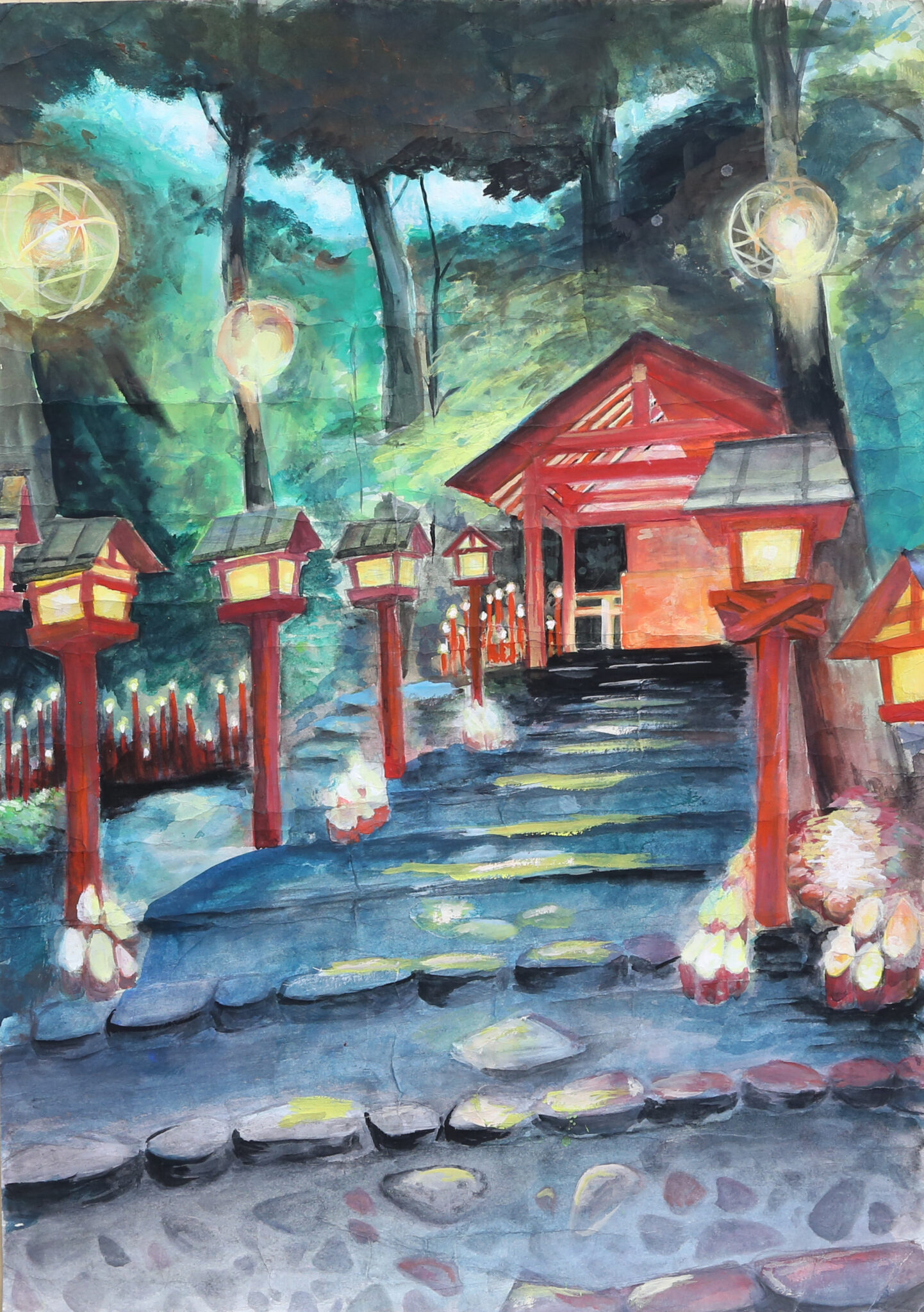 絵画・イラストコンクール 作品掲載 – 京都精華学園中学高等学校