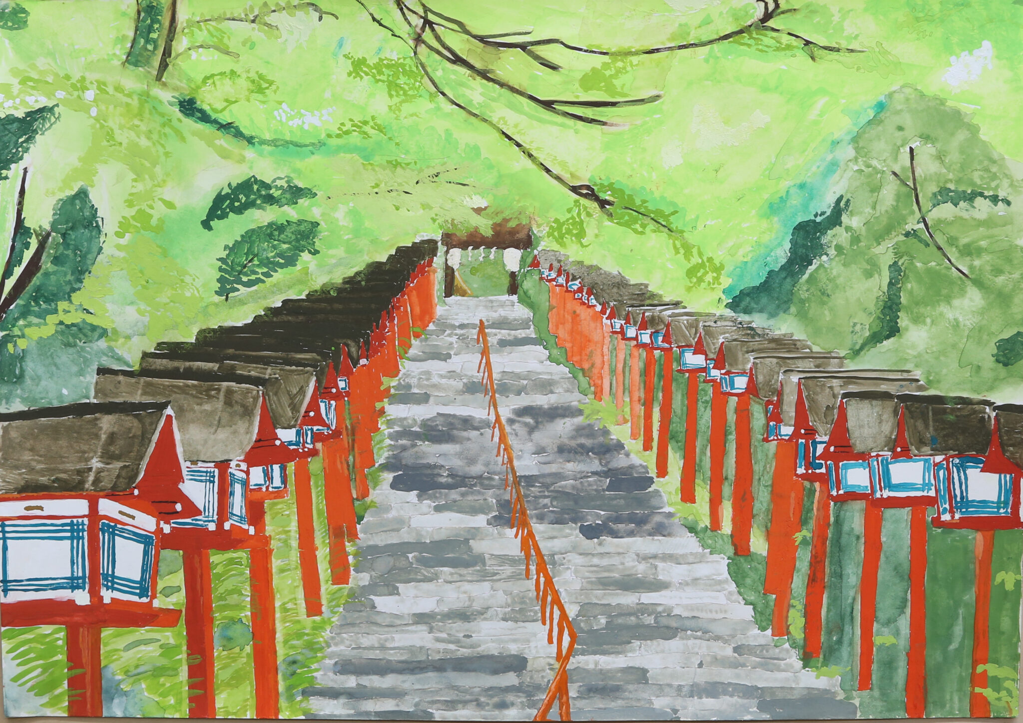 絵画・イラストコンクール 作品掲載 – 京都精華学園中学高等学校