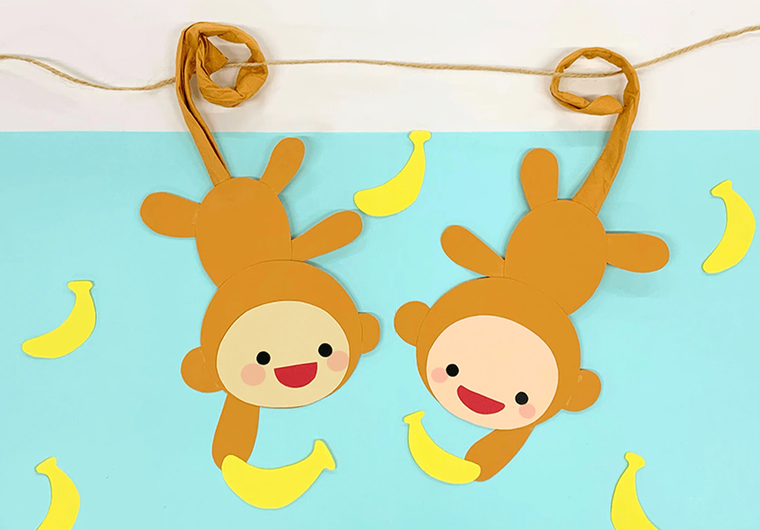 針金しっぽのおさるさんの製作