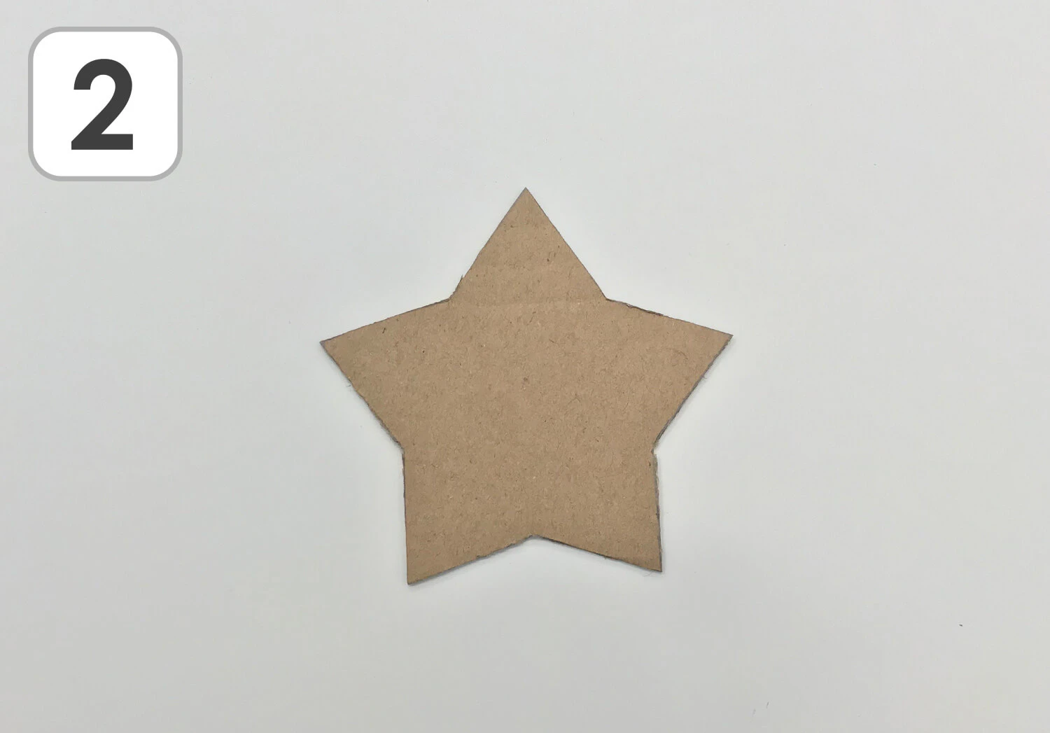 飛び出す星の製作手順2