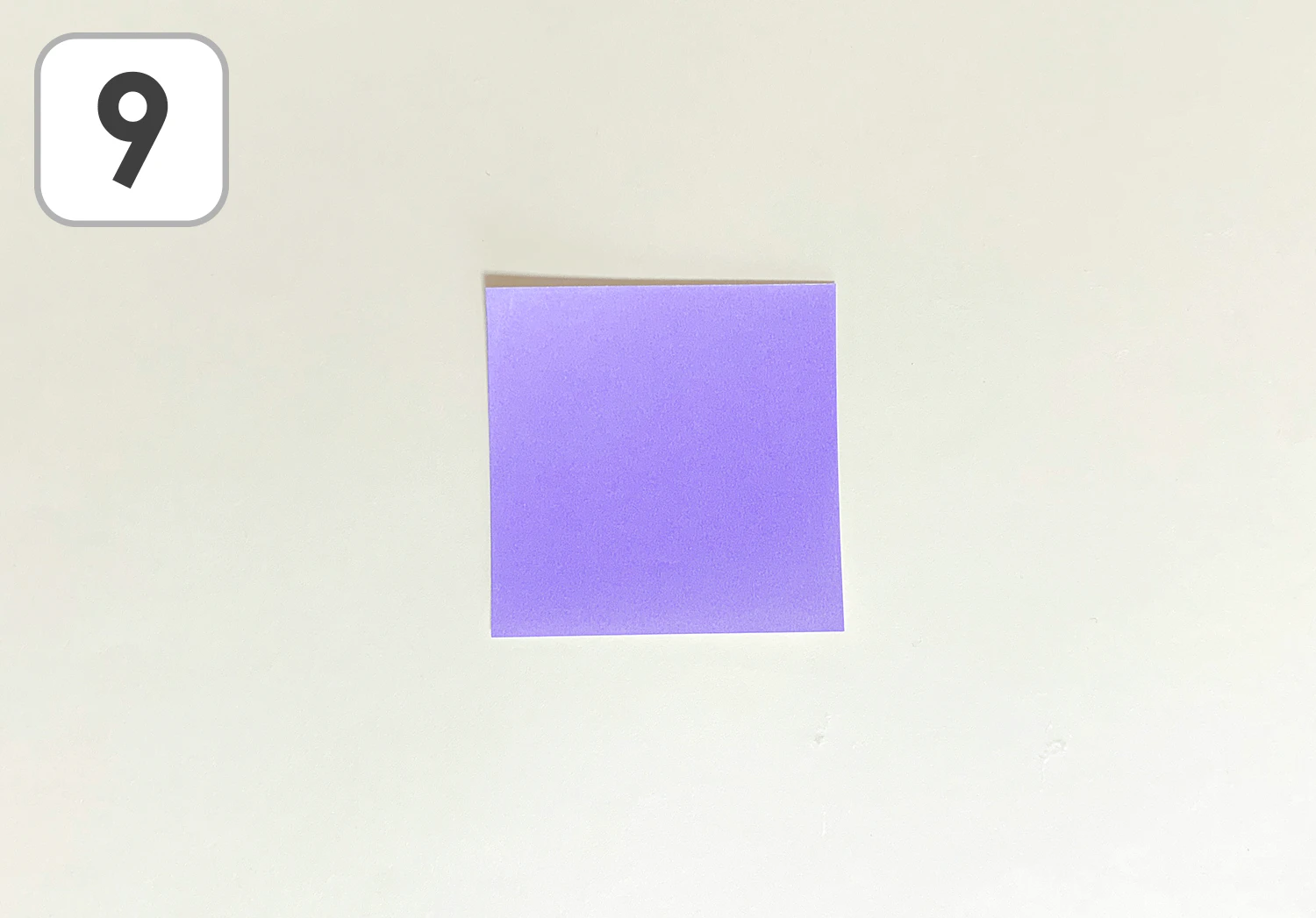 あじさいの折り方9