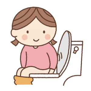 お尻の拭き方