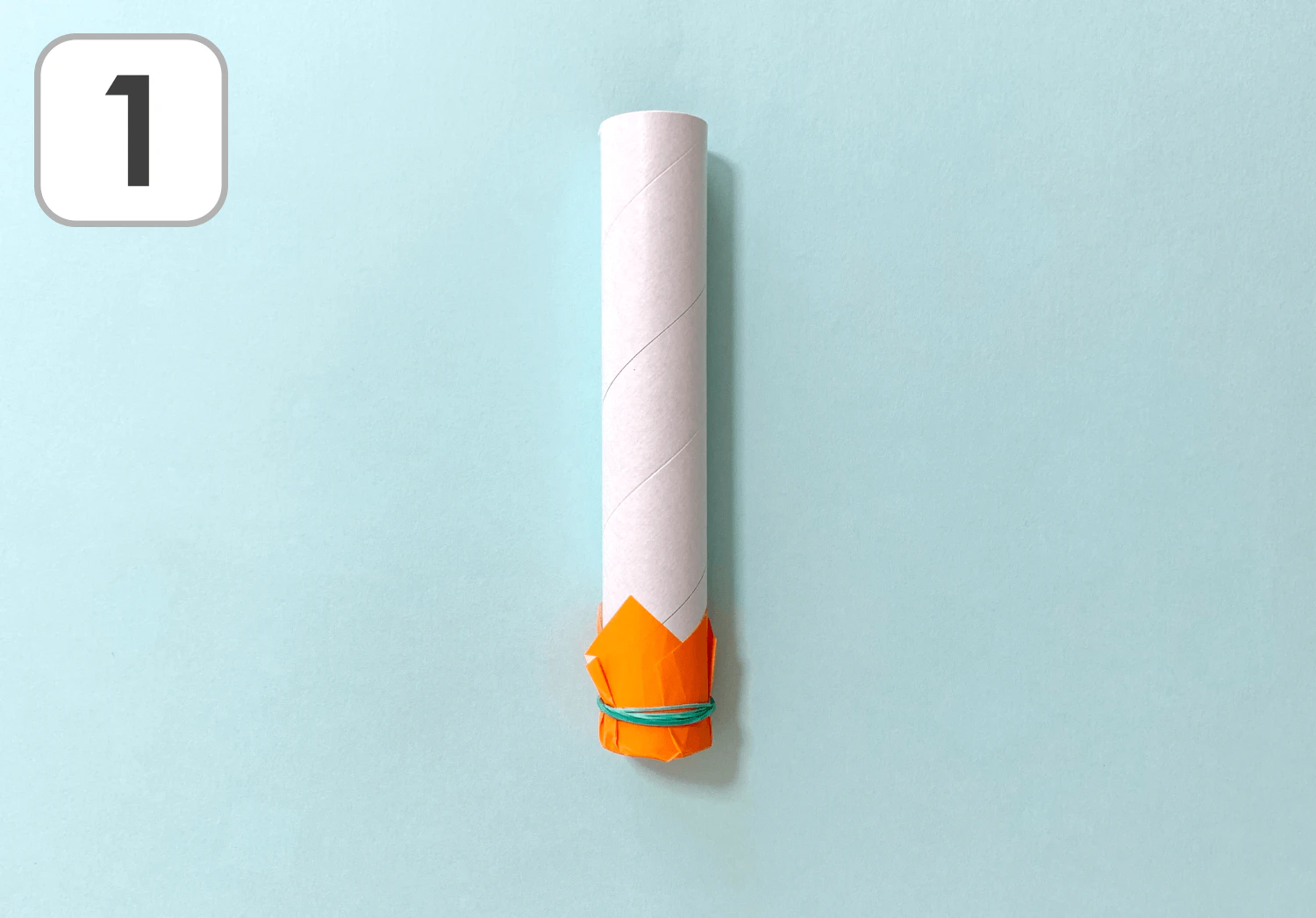 レインスティックの製作手順1