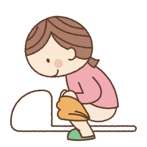 しゃがむ