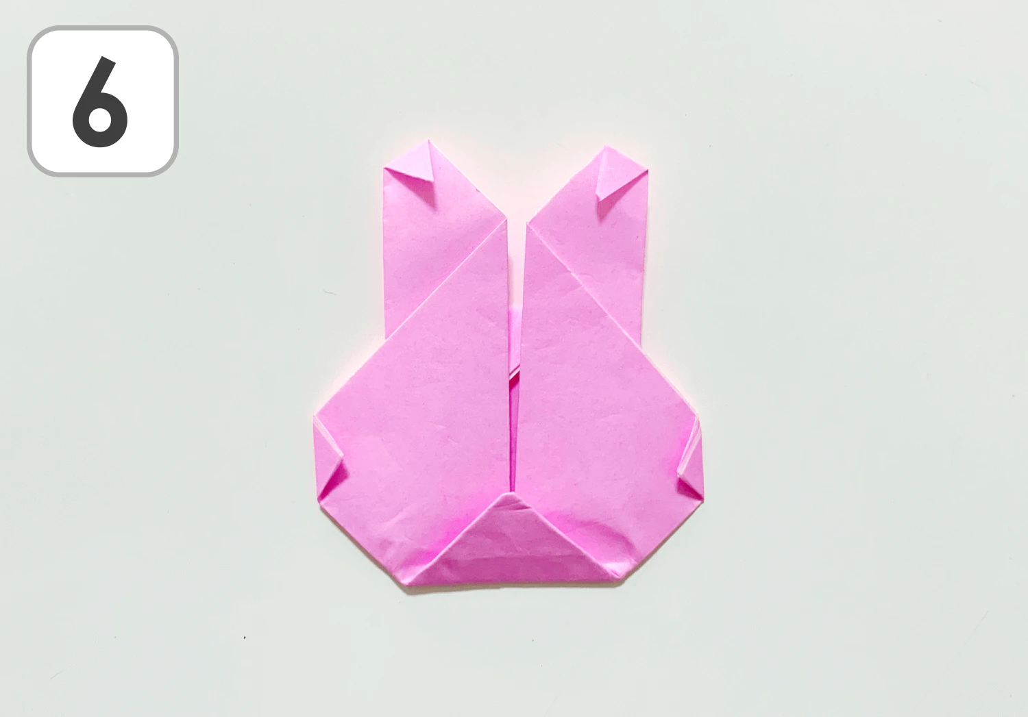 うさぎの折り方６