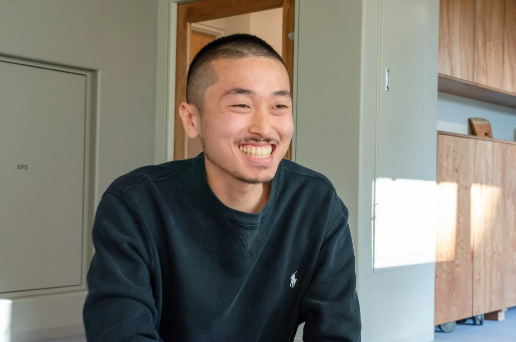 篠原さんの笑顔
