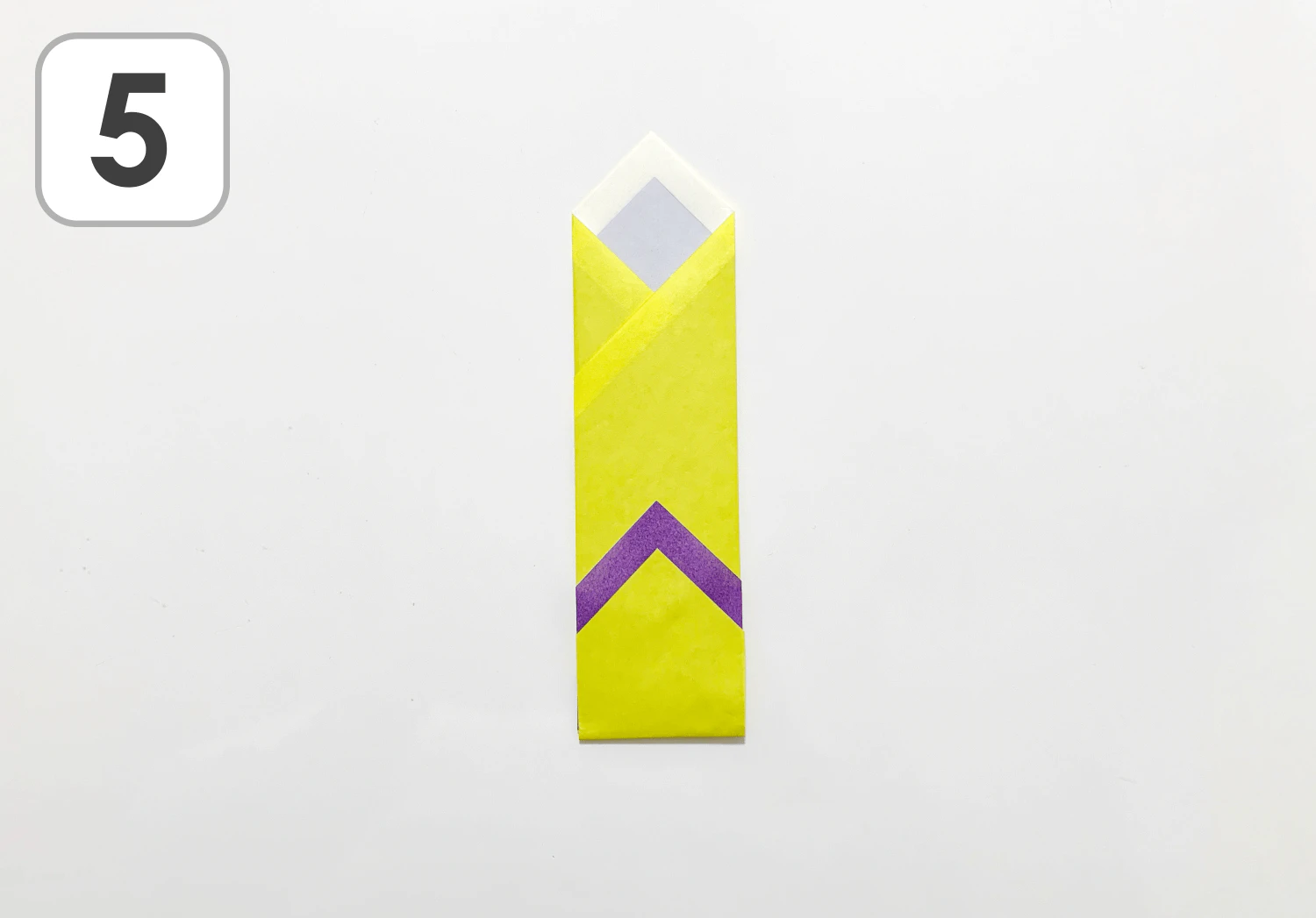 お正月のお箸袋の製作手順5