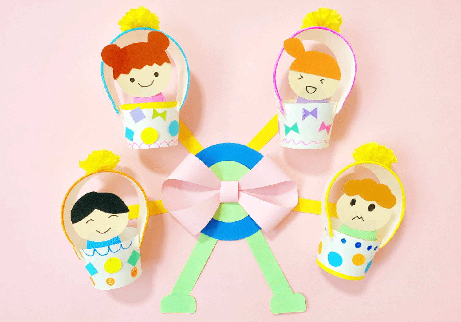 紙コップの観覧車